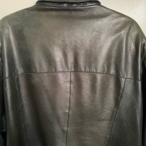 🚩 SOLD- Danier Leather Men’s Jacket- style no. 80416. Size 2xl - Picture 13 of 16